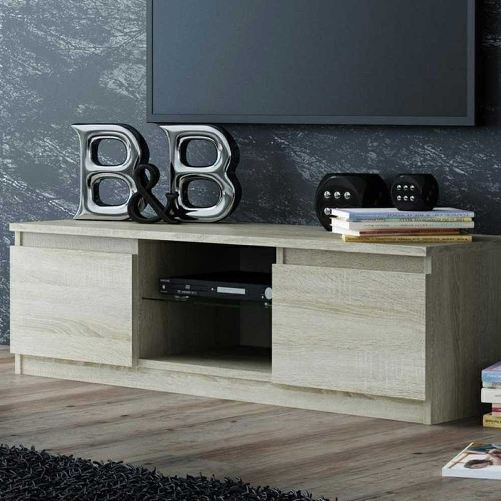 2-Door Cabinet TV Console Stand