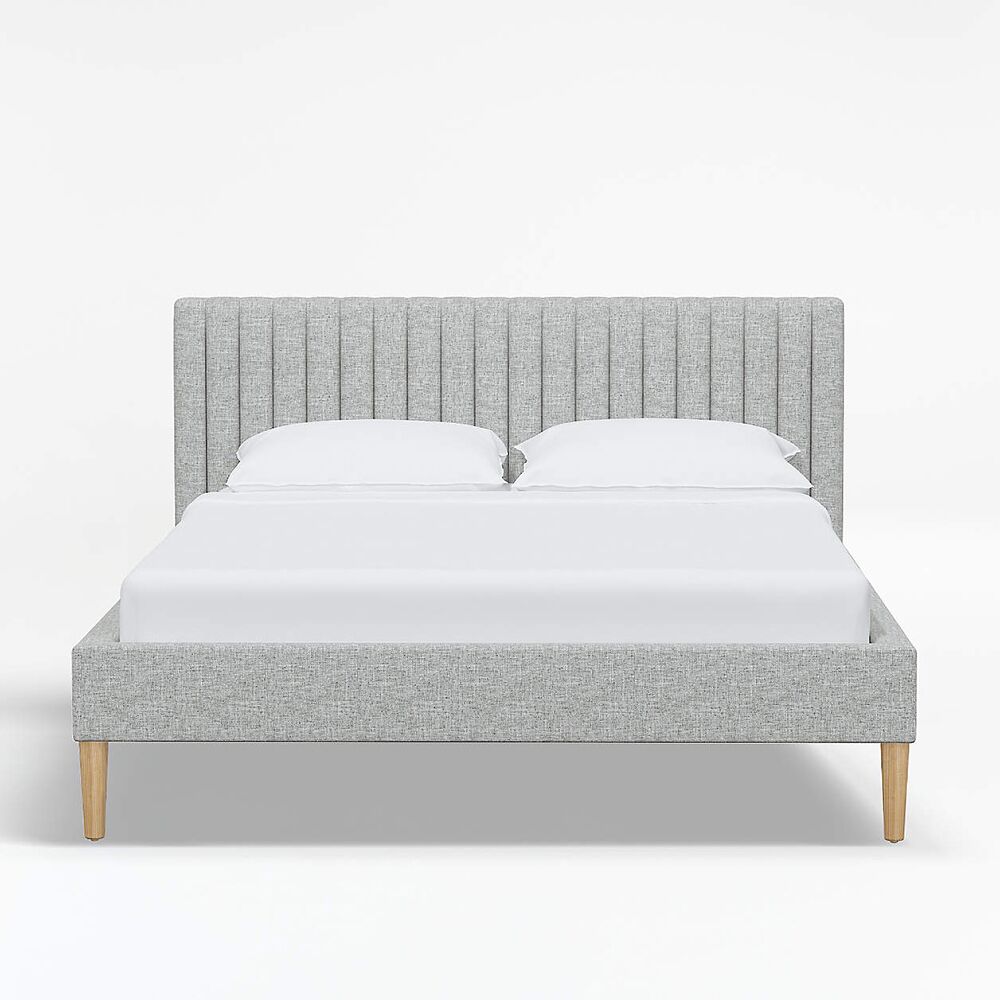 Fatima Camilla Channel Tufted Bed