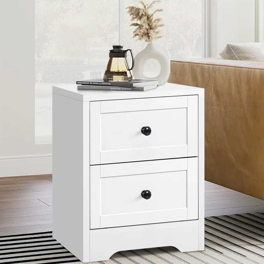 Cuscute Nightstand Storage Side End Cabinet