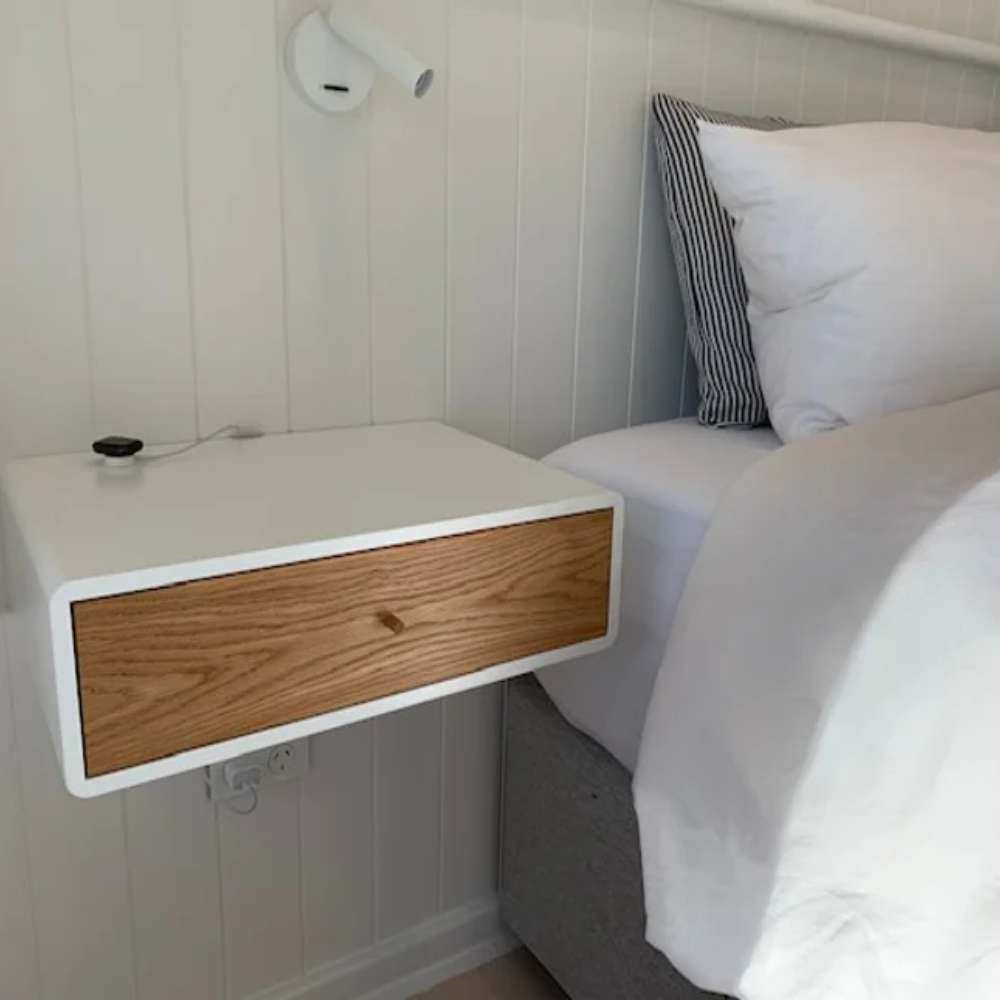 1 Drawer Wall Mounted Night Stand