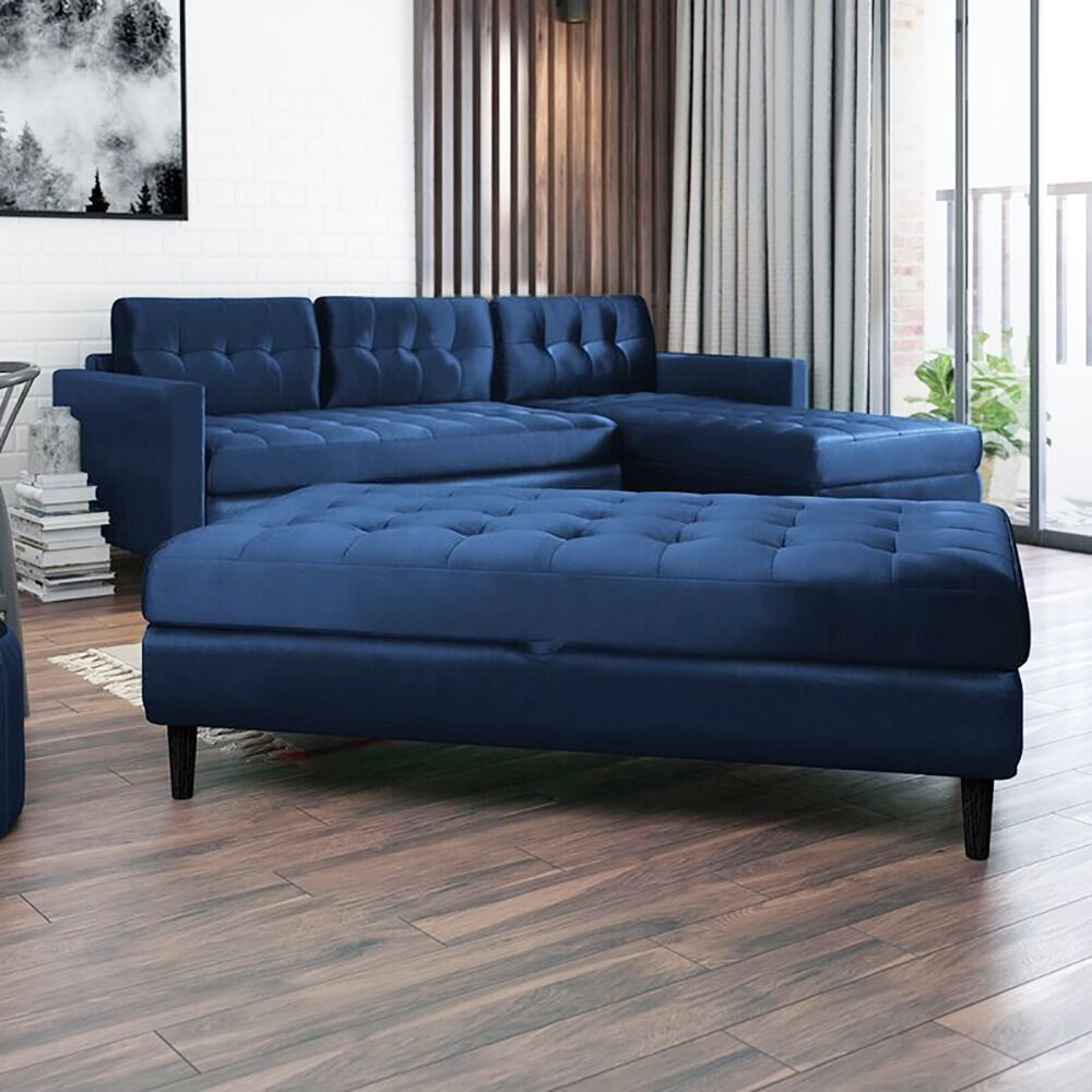 Mikkara Sleeper Corner Sofa Bed