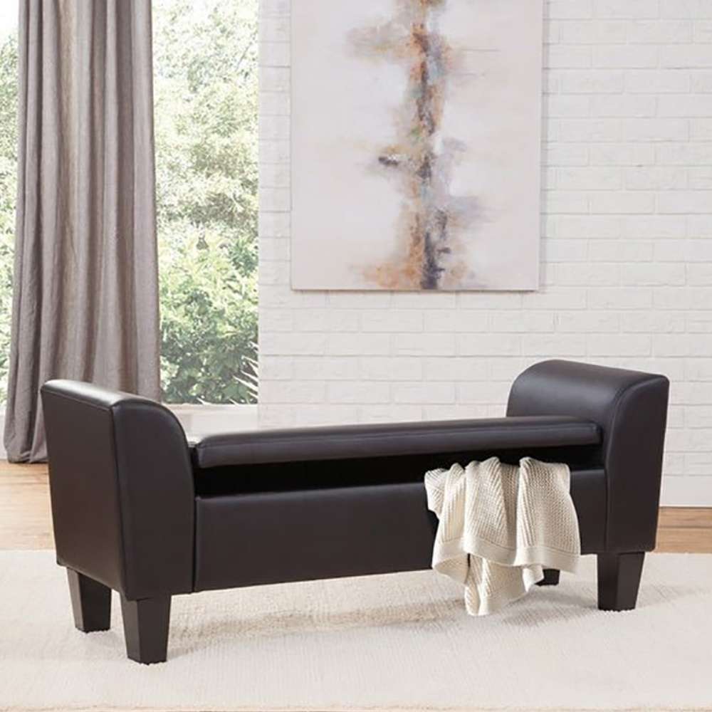 Upholstered Claire Storage Bench