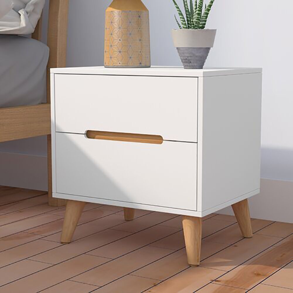 Classic 2-Drawers Night Stand