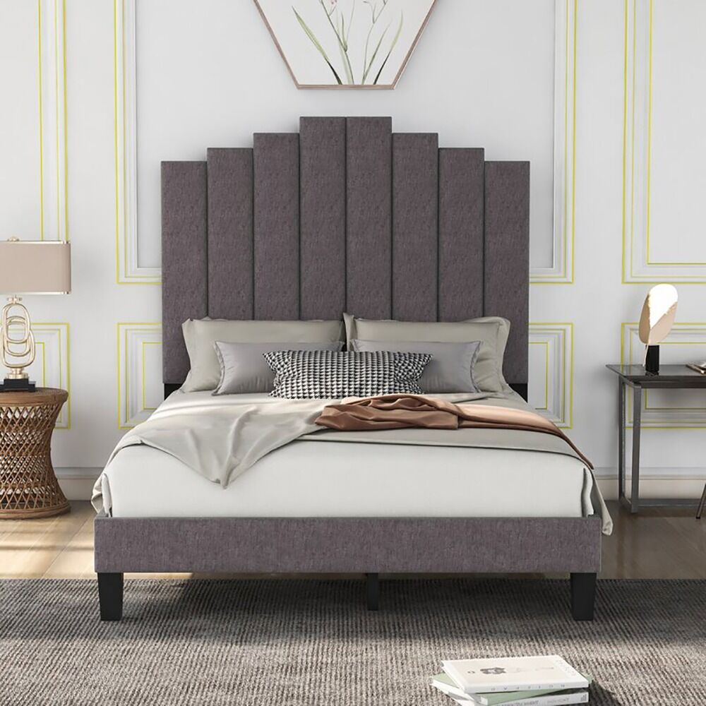 Evonne Ply Wood Platform Bed