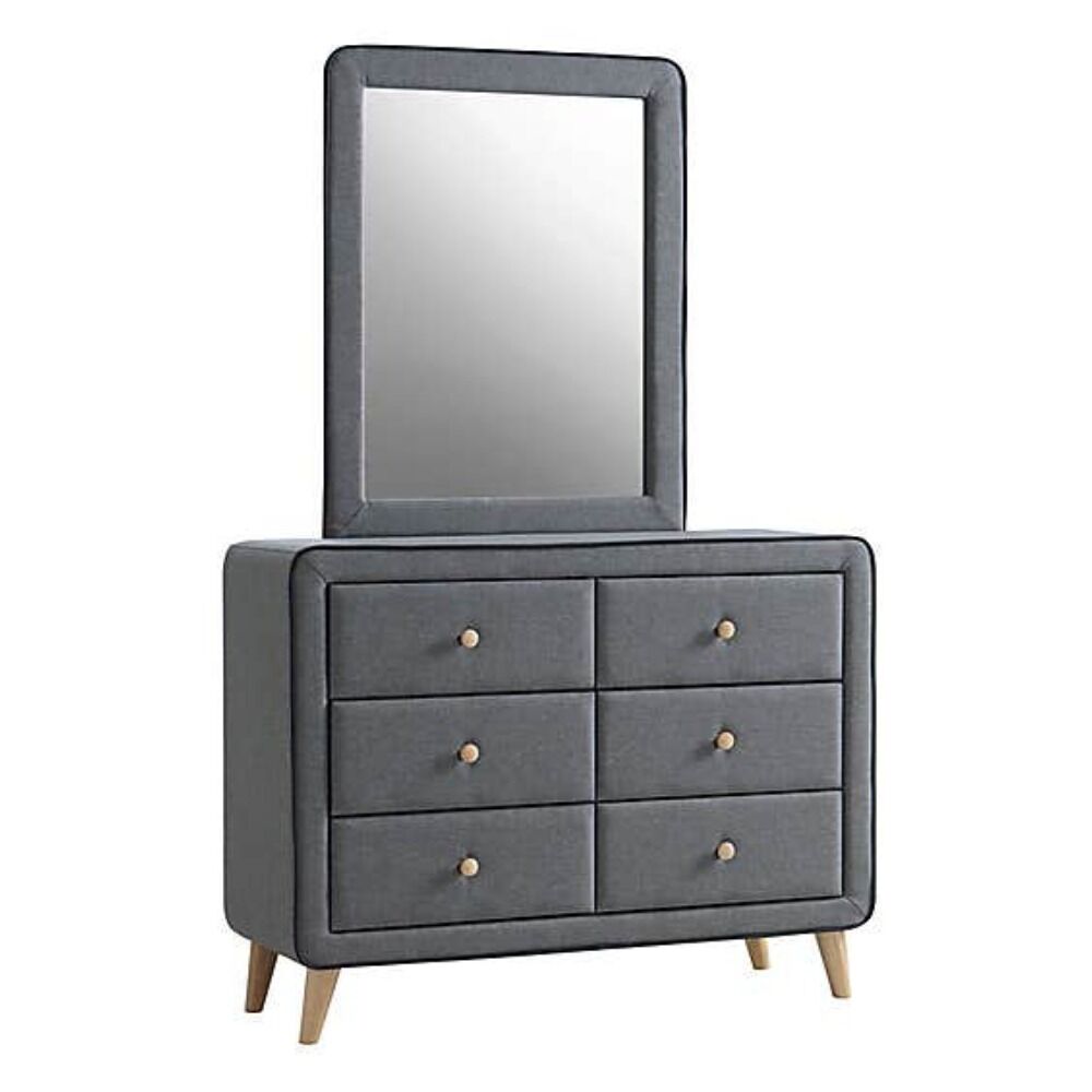 Fatima 6 Drawer Dressing Table