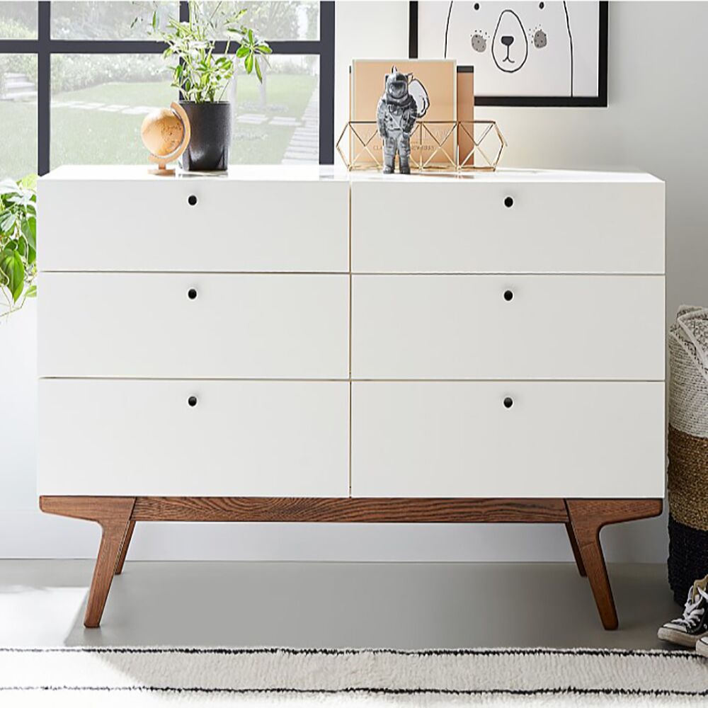 Modern 6 Drawer Dresser Fatima Exclusive