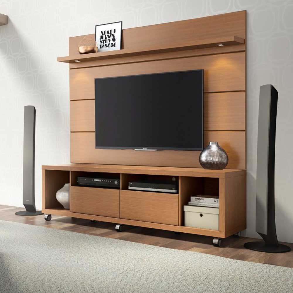 Julius Entertainment Wooden TV Stand