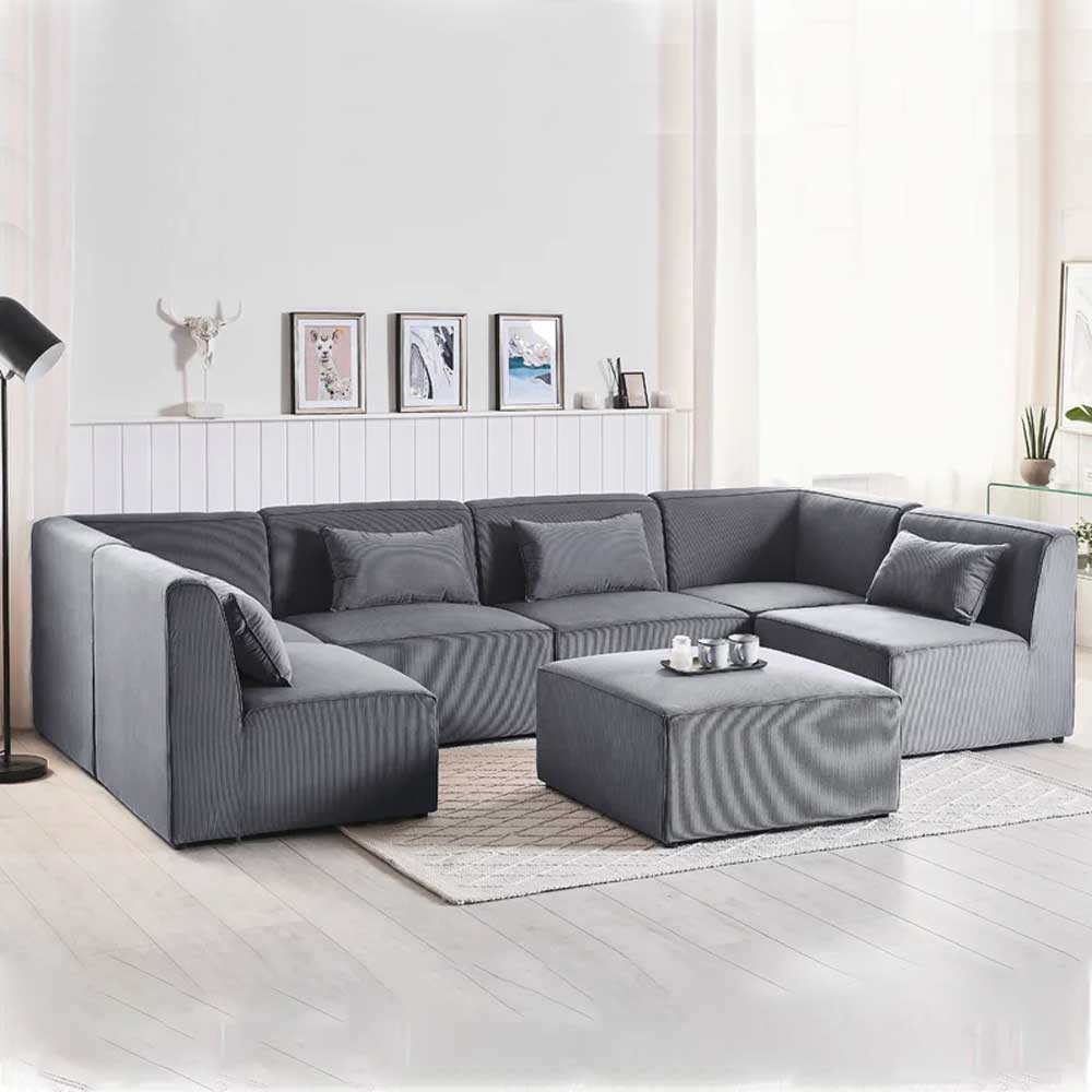 Basinger 7-Piece Modular Sofa Fatima Furniture