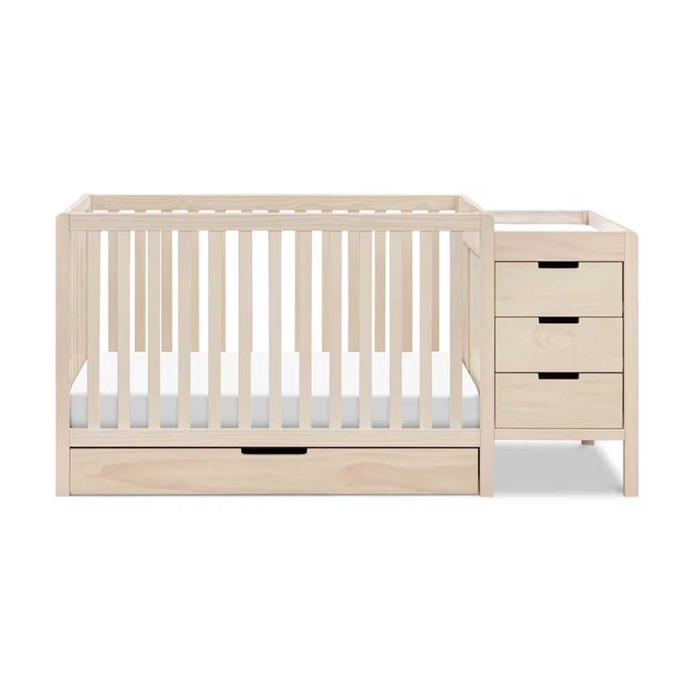 Fatima Furniture 4-in-1 Mini Convertible Crib